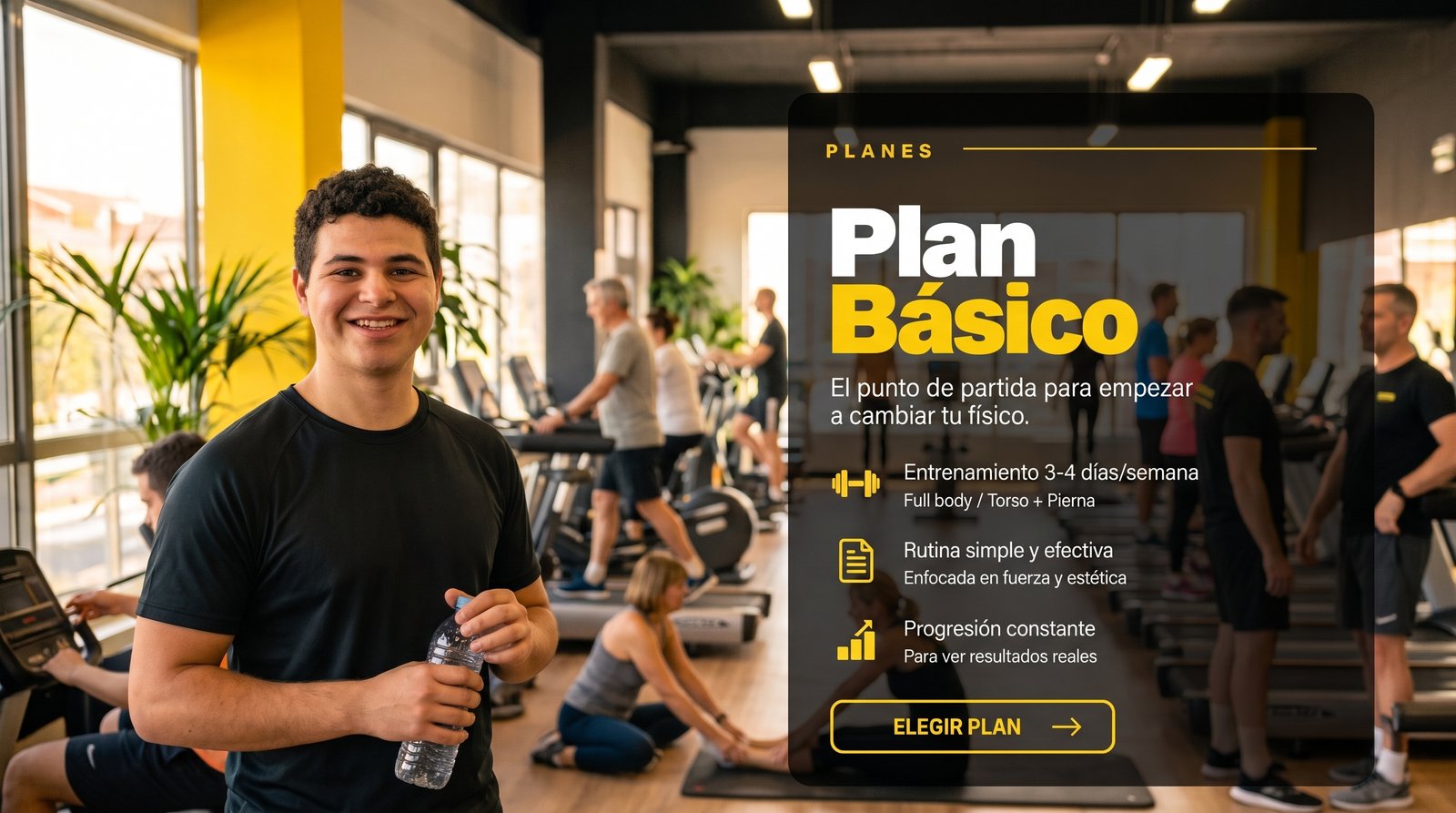 Entrenamiento de fuerza del Plan Basico